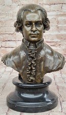 Statua Mozart musicista bronzo