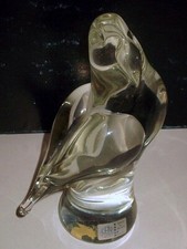 PAPPAGALLO COCORITA IN CRISTALLO LAV CRISTAL GENOVA. 