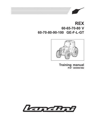 Manuale officina landini rex - landini,