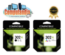 Compatibile HP 302 XL - Kit 2 Cartucce