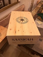 Sassicaia cassa legno vuota - di,