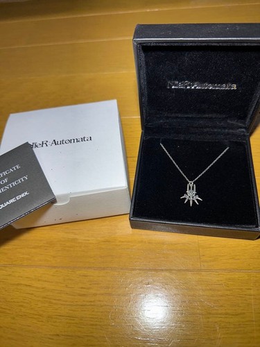 Collana ciondolo quadrata enix - collana,