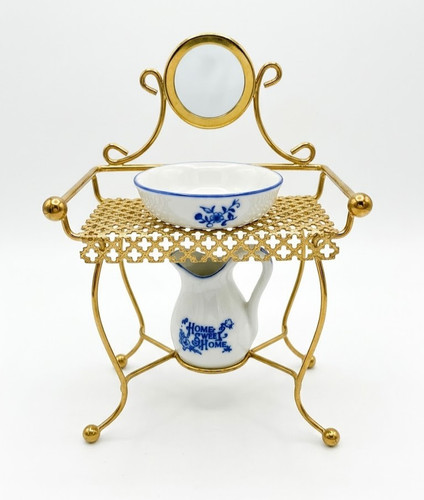 Miniatura lavabo vintage - miniatura,