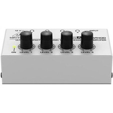 BEHRINGER HA400 BK BLACK MICROAMP AMPLIFICATORE PER CUFFIE 4 CANALI STEREO COLOR