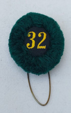 Nappina Truppa Per Cappello 32° Reggimento Alpino fondo di magazzino