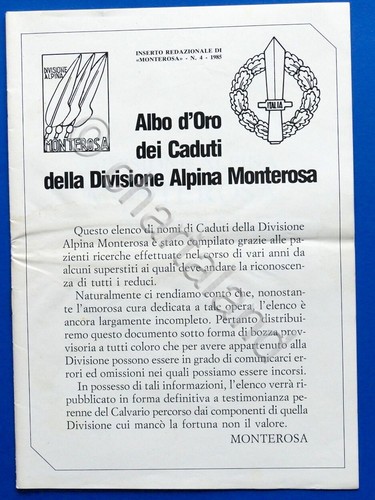 Albo oro caduti - albo,