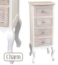 Cassettiera cassetti shabby - cassettiera,