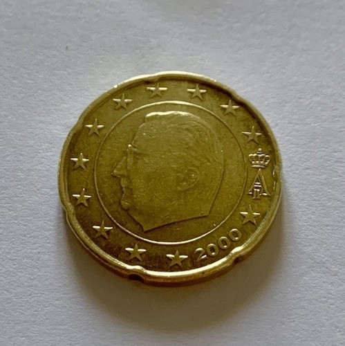 Moneta 20 - 🇧🇪🇪🇺,