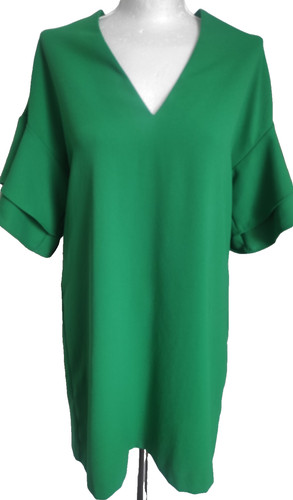 Abito tubino oversize - a, verde