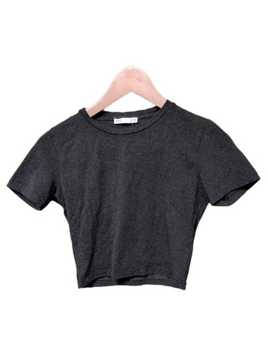 Zara shirt donna nera basic - zara,