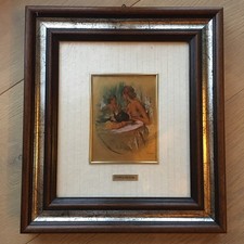 ENRICO FELISARI - SENZA TITOLO Multiplo su riquadro in oro 23Kr. 0,002
