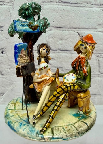 Scultura argilla figures - in,