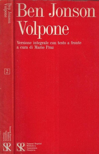 Volpone ben jonson - ben, jonson.