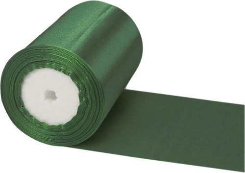 Nastro raso verde scuro 23m - raso,