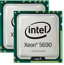 Coppia CPU Intel Xeon X5690 6 Core 6 x 3.46 GHz 12 thread MAC PRO 5.1
