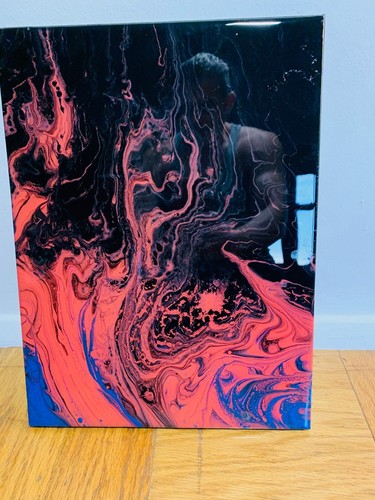 Quadro astratto fuoco - ,
