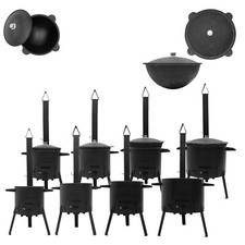 Kazan stufa a legna in ghisa con tubo di scarico Uchag Utschag