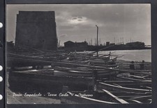 Cartolina Porto Empedocle Torre Carlo V Notturno UC87