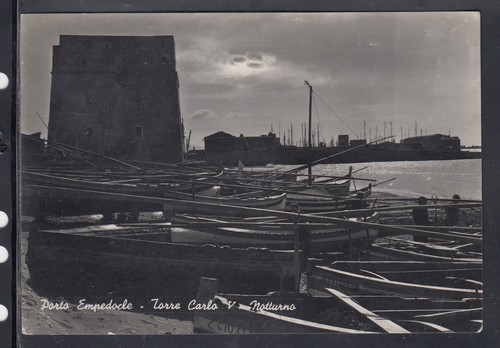 Cartolina porto empedocle - cartolina,