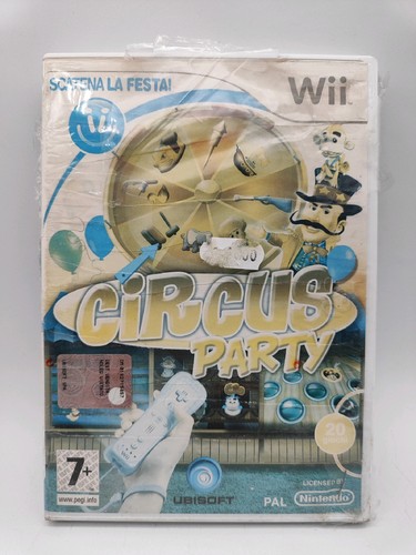 Circus party wii - game, nintendo