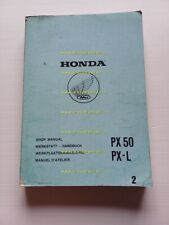 HONDA PX 50 - PX L 1982 manuale officina INGLESE FRANCESE TEDESCO OLANDESE