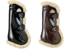 Stivali Veredus STS Carbonio Gel Vento Foderati Pelliccia Raffreddamento Ad Aria Nero/Marrone S-L