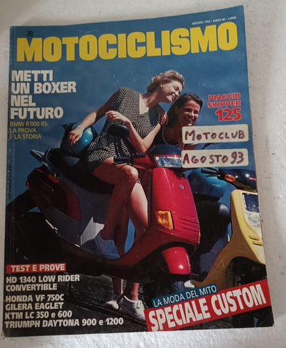 Motociclismo 1993 honda - 8,