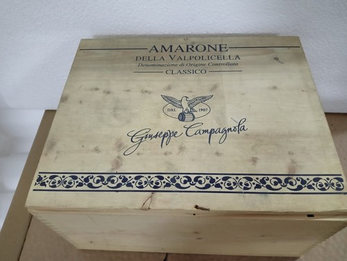 Scatola legno 6 bott - scatola,