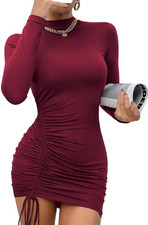 Vestito Donna Elegante Maniche