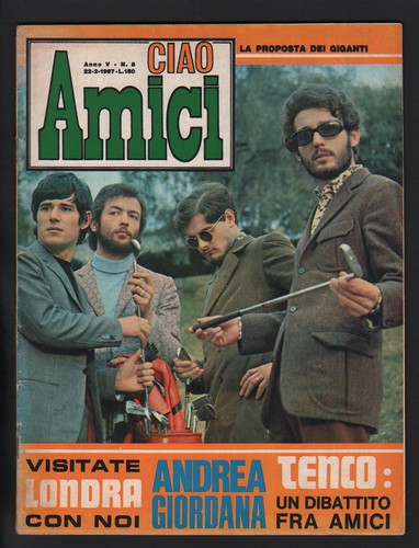 Ciao amici 1967 tenco - 8/1967, jagger