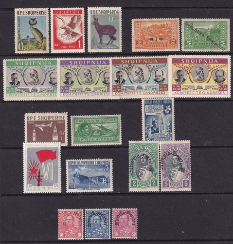 Albania 1928 1970 - 1928-1970, misto