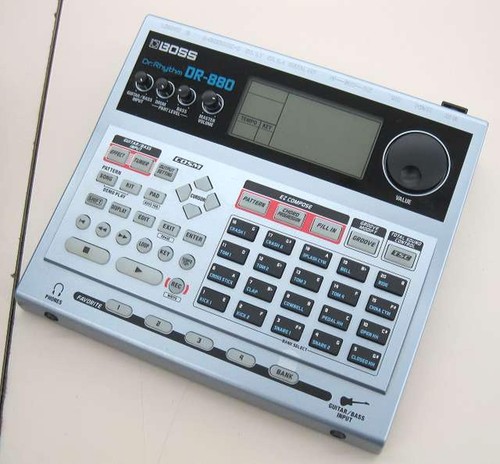 Boss 880 rhythm machine - boss, dr