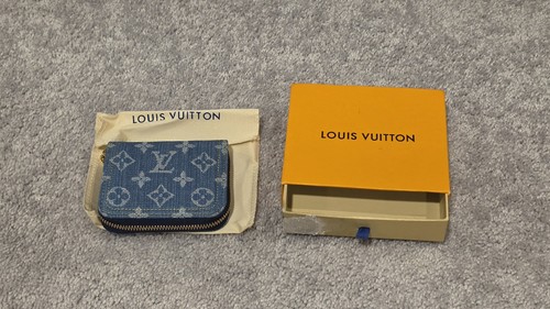 Portamonete louis vuitton - vuitton, blu