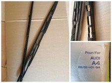 AUDI A 4 SPAZZOLE TERGICRISTALLO NUOVE  fondo magazzino MARCA VALEO