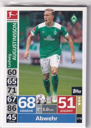 Match attax bundesliga 2018 - match, 2018-19