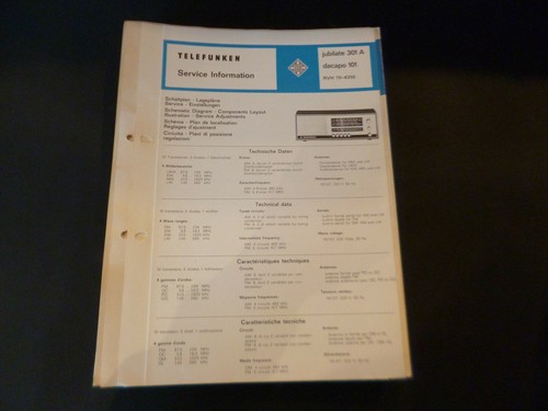 Manuale servizio originale - manuale,