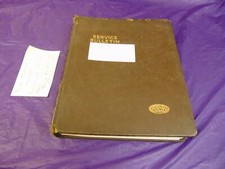 GENUINE OE FORD THAMES TRADER SERVICE BULLETIN FOLDER DATED 1961 1962