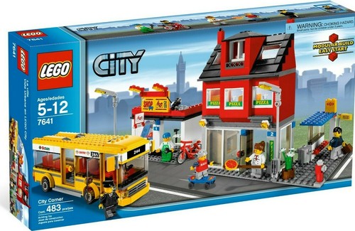Lego 7641 strada di città - lego,