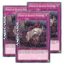 3x POSTO DI BLOCCO POTENTE
