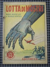 albo d'oro n°18 LOTTA DI MOSTRI Brick Bradford (Giorgio Ventura) - originale