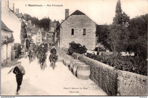 S27785 cpa montrésor rue - s27785,
