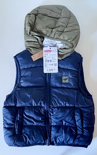 Gilet bimbo blu - gilet, blu/verde