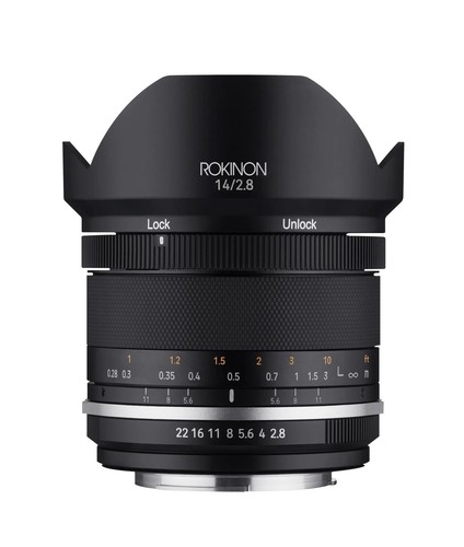 Obiettivo rokinon 14mm - rokinon, f/2.8