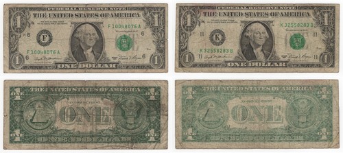 Usa banconote dollaro - -, 1