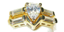 Anello zirconia cubica - anello,