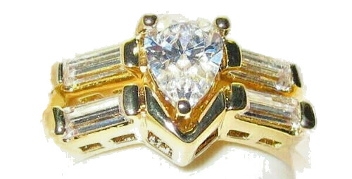 Anello zirconia cubica - zirconia,