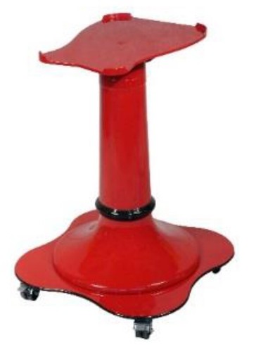 Piedistallo verniciato rosso