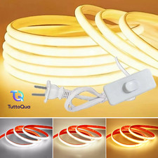 Strisce LED 220V Striscia Alta Luminosità Adesiva da 0,5m STRIP LED Dimmerabile