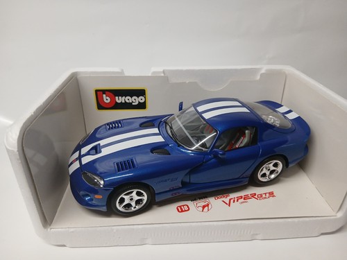 Burago dodge viper - burago, 1:18