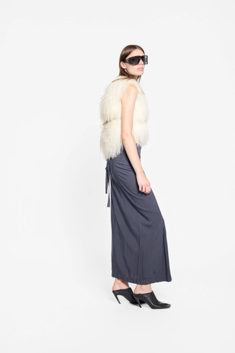 Gilet pelliccia mongola